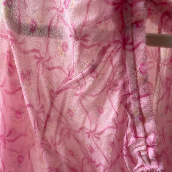 LoveShackFancy long sleeve pink dress - Picture 2 of 3